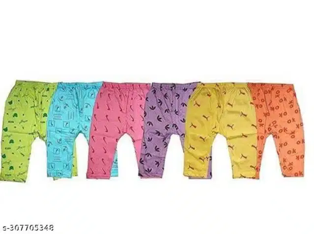 Cotton Pyjama for Kids, Pack of 6 (Multicolor, 12-18 Months)