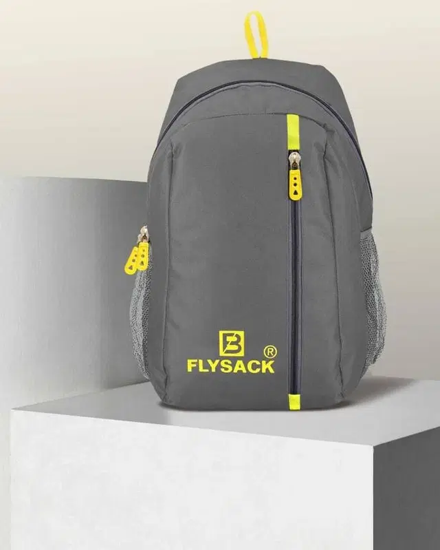 FLYSACK Medium 22 L Backpack Flysack22 L Backpack Casual Bag WaterResistant Tuition Picnic Daypack, Grey