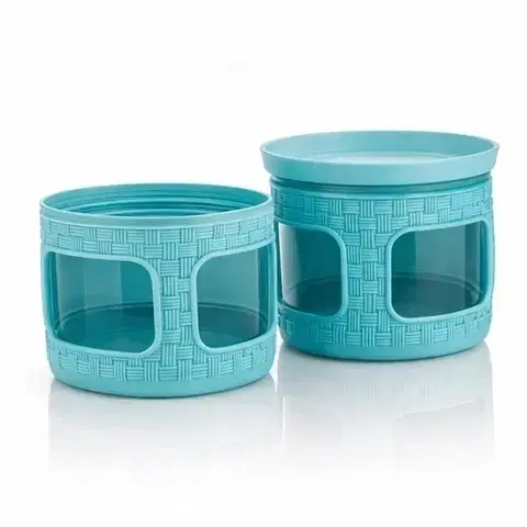 Milano Container 2 pcs , Assorted, 500 ml