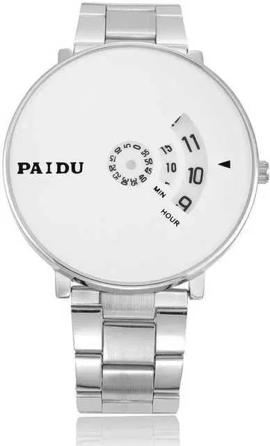 Casual Metal Analog Watch For Women (Silver) (MP-202)