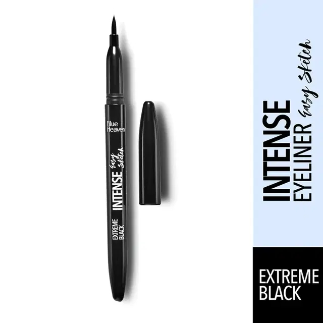 Blue Heaven Easy Sketch Intense Black Eyeliner (1ml) ( Pack Of 1)
