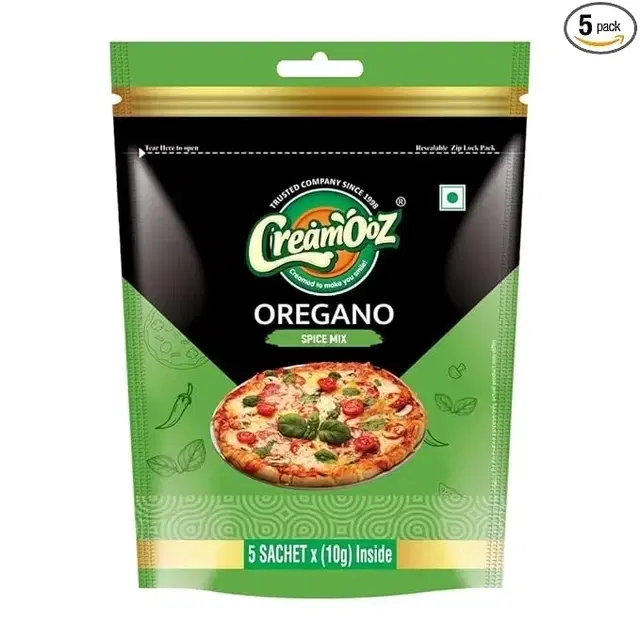 Creamooz Oregano Spice Mix 5 Sachet X 10 g (Inside)