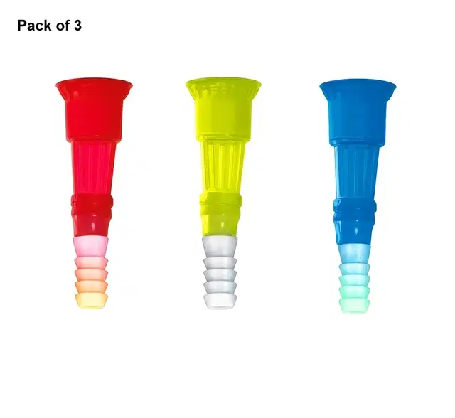 SH PVC Tap Connector Toti- Assorted (Pack of 3)