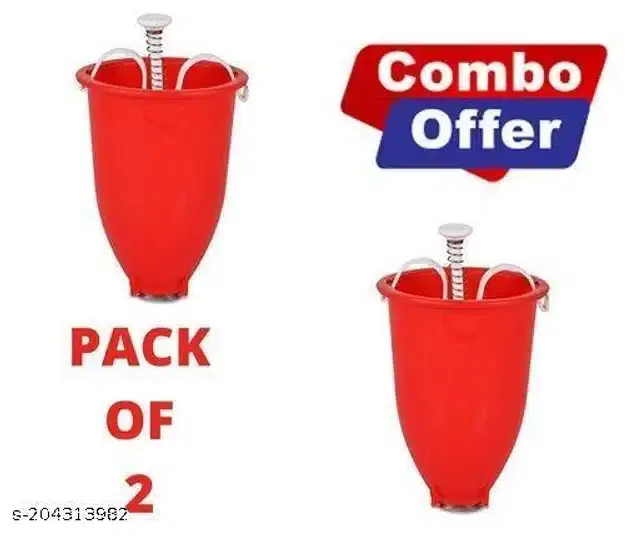 Vada Maker, Red, Pack Of 2