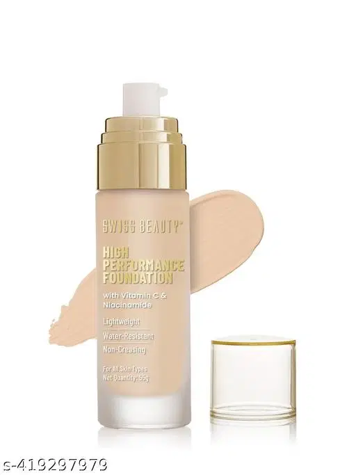 Swiss Beauty High Performance Foundation With Vitamin C & Niacinamide 03 Natural Beige