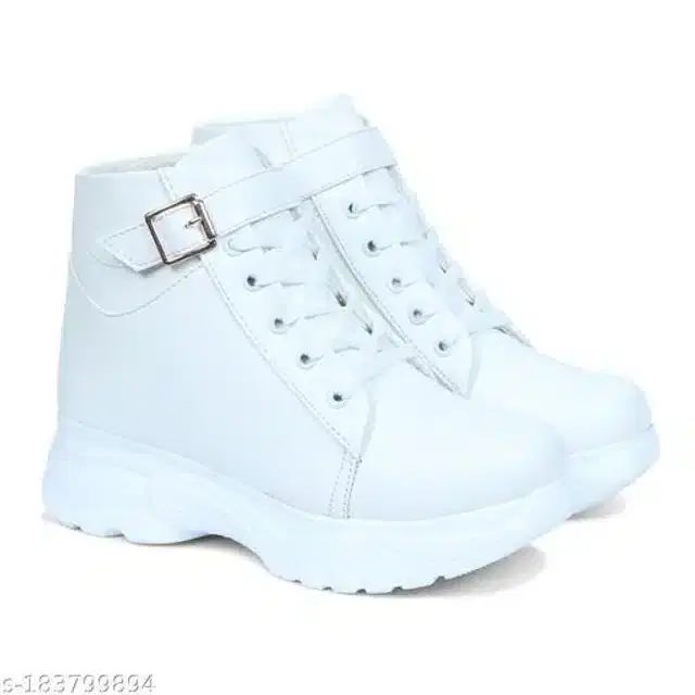 Boots for Women (White, 3)