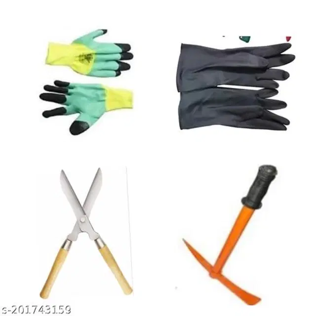 Gardening Tools Set, Multicolor, Set of 4