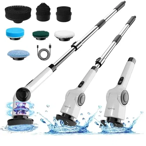 Lifelong Llhiesm01 Electric Spin Mop (llhiesm01)