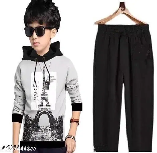 Cotton Clothing Set for Boys, Multicolour (2-3 Years)