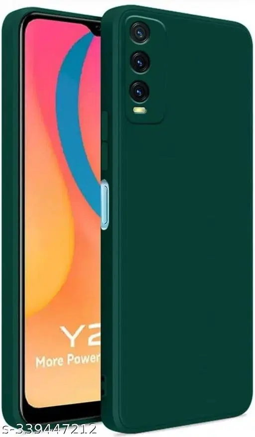 Silicone Mobile Cover for Vivo Y12s / Y20 / Y20i / Y20G / Y20A / Y20T / Y11s, Multicolor