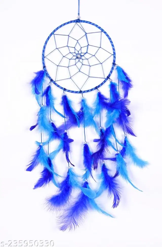 Feather Wall Hanging Dream Catcher, Multicolor