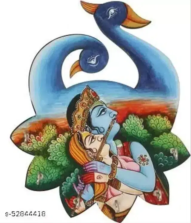 Wooden Keys Holder, Multicolor