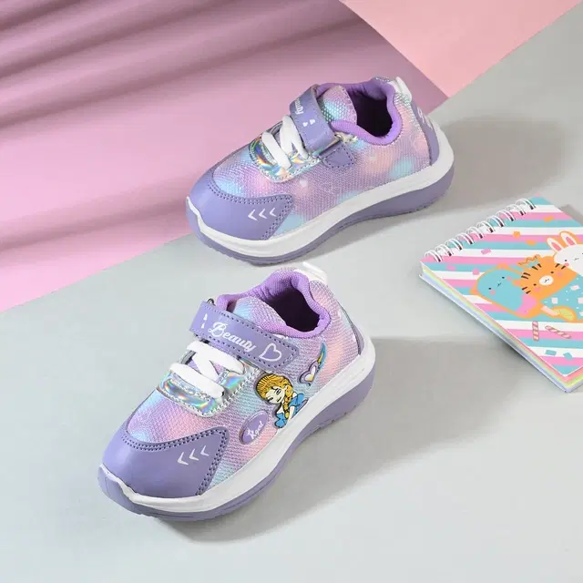 Casual Shoes for Boys, Purple (7C)