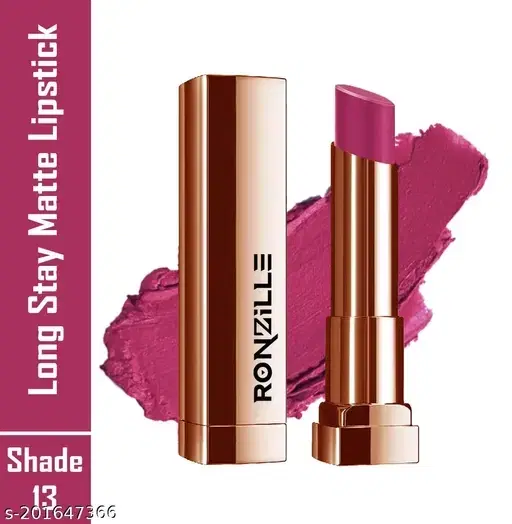 Ronzille Long Stay Creamy Matte Lipstick With Intense Colour, Shade-13