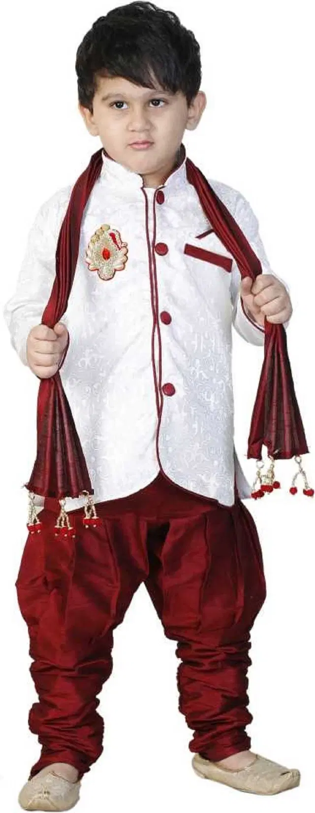 Sherwani for Boys, Set of 1 (Multicolor, 5-6 Years)