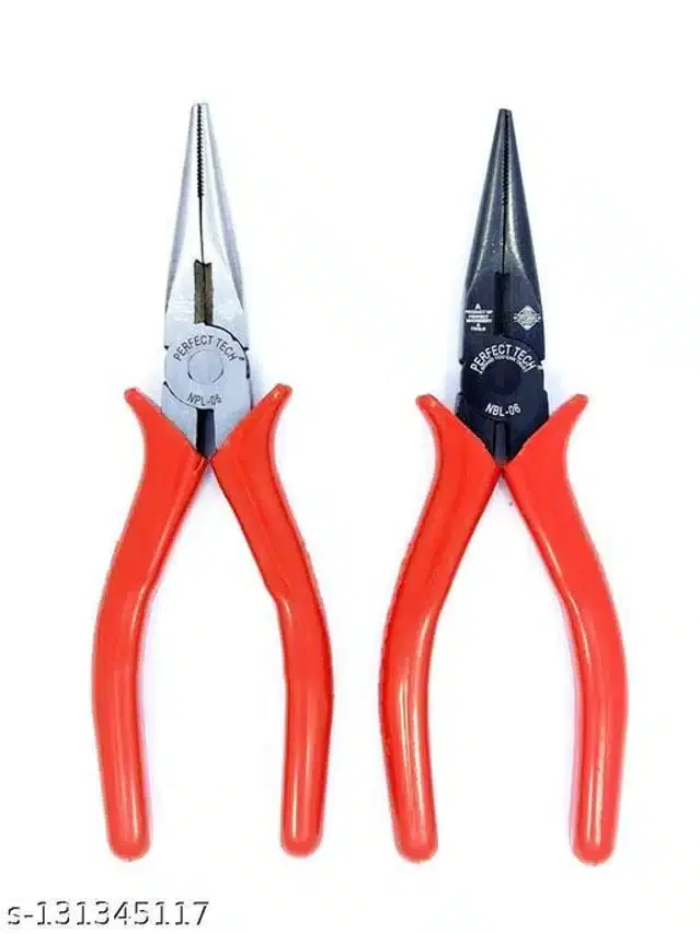 Long Nose Plier, Pack of 2, Red