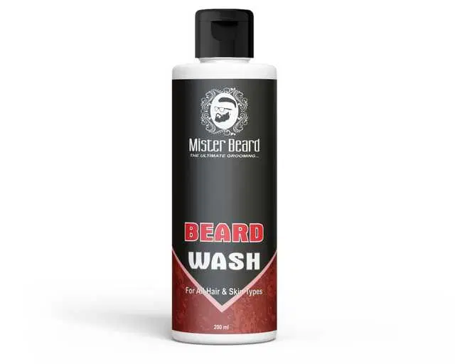 Mister Beard The Ultimate Grooming Beard Wash, Pack Of 1, 200 ml, MI-1