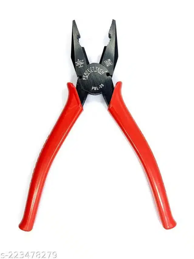 Combination Cutting Plier, Red