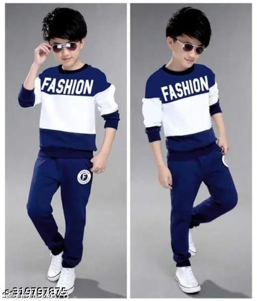 Cotton Clothing Set for Boys, Multicolour (2-3 Years)