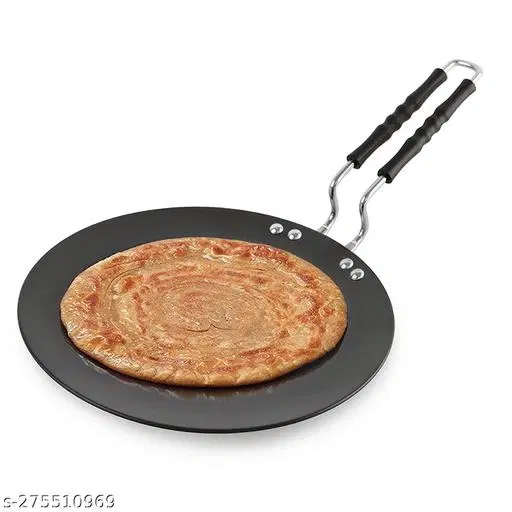 Cast Iron Tawa, Black