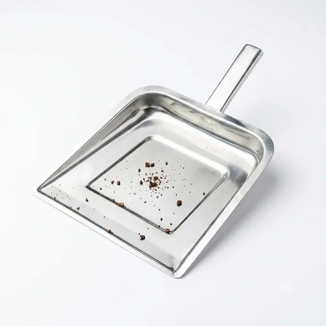 Realistic Trendy Stainless Steel Dustpan