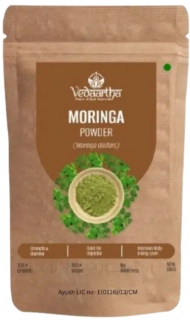 Vedaartha Organic Moringa Leaf Powder (50 g)