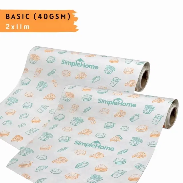 SimpleHome Basic Food Wrapping Paper 2x11 mtr (Buy 1 Get 1 Free)