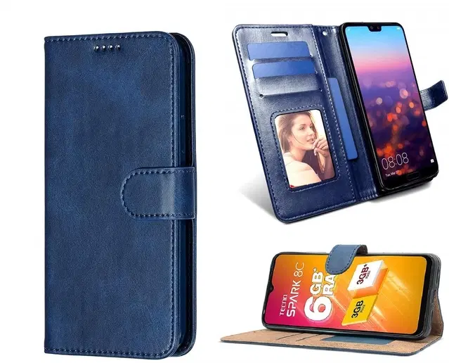 Flip Mobile Cover for Vivo 1718/VIVO V7, Multicolor