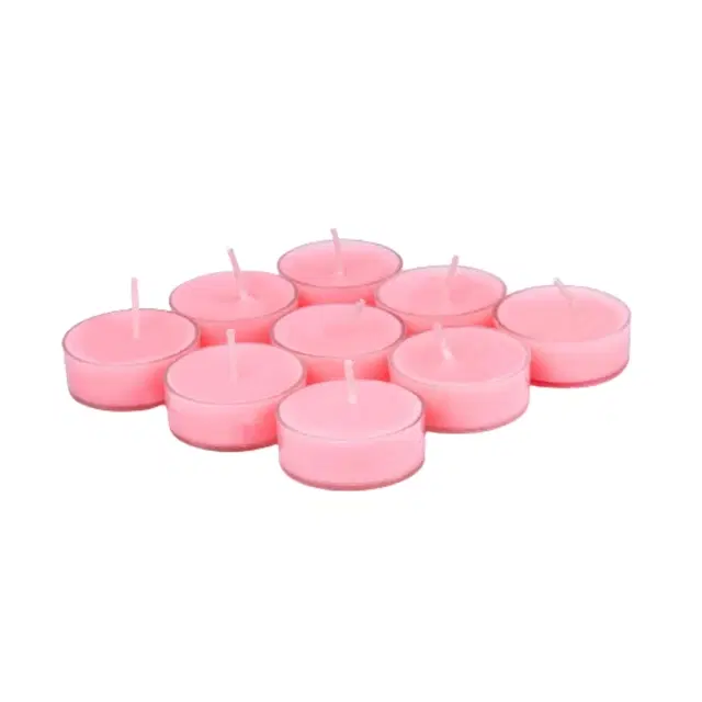 Floish Decor Premium Scented Acrylic Tealight Candles, Pack of 12