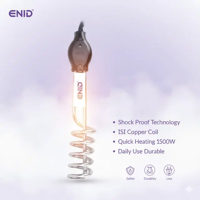 Copper Immersion Rod ,Multicolour, 1500 Watts