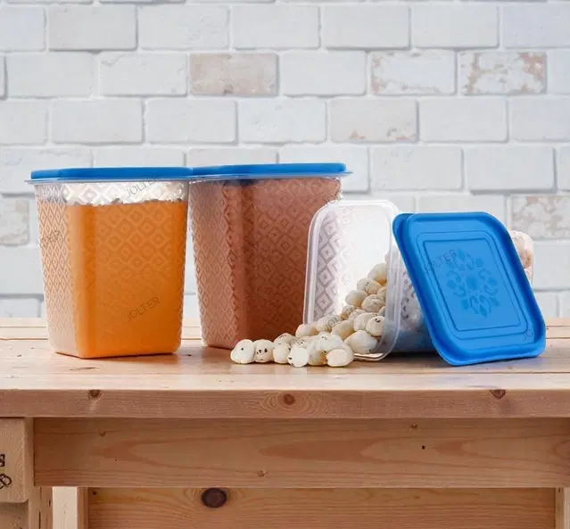 Storage Coaintanre For Kitchen ,Blue (1000ML) ,Pack OF 6