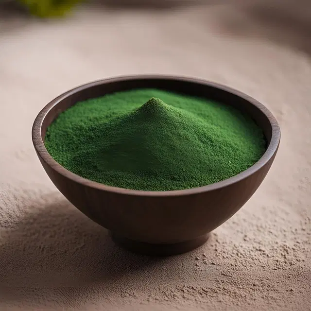 Bright Bloom Rangoli Powder for Diwali Floor Decoration, Dark Green, 100 g