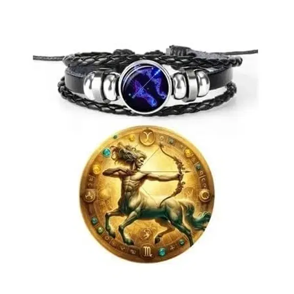 Leather Bracelet for Men (Black)