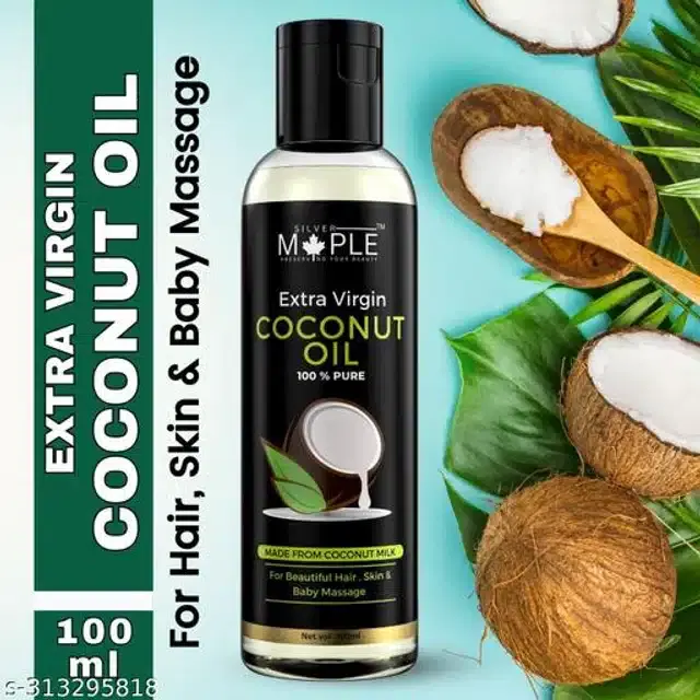 Silver Maple Herbal Coconut Oil, 100 ml