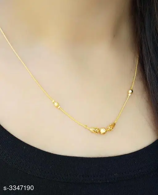 Necklaces & Chains for Women Gold Free Size