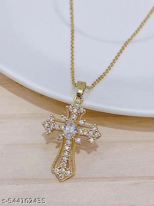 Christian Jesus Copper Alloy Cross