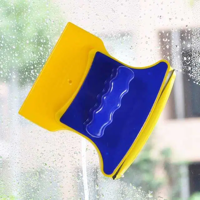 Sterling Bazaar Double Side Magnetic Glass Cleaner Wiper Square Shape, St-079
