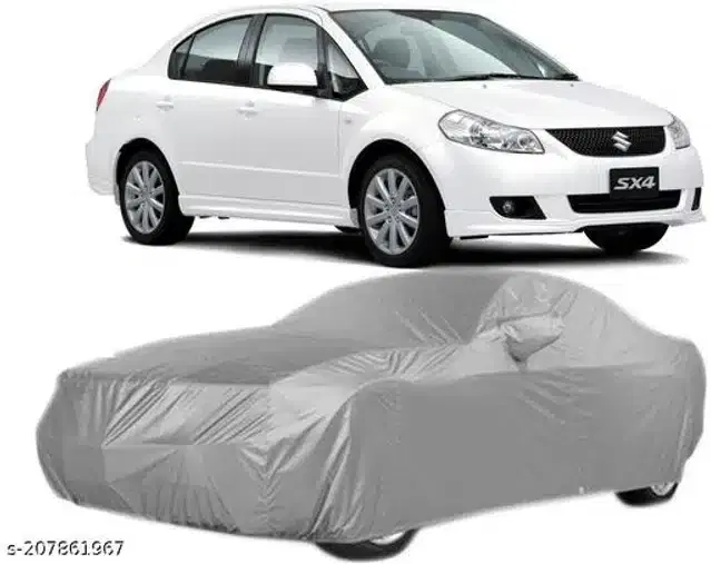 Taffeta Waterproof Car Cover for Maruti Suzuki SX4, Multicolor