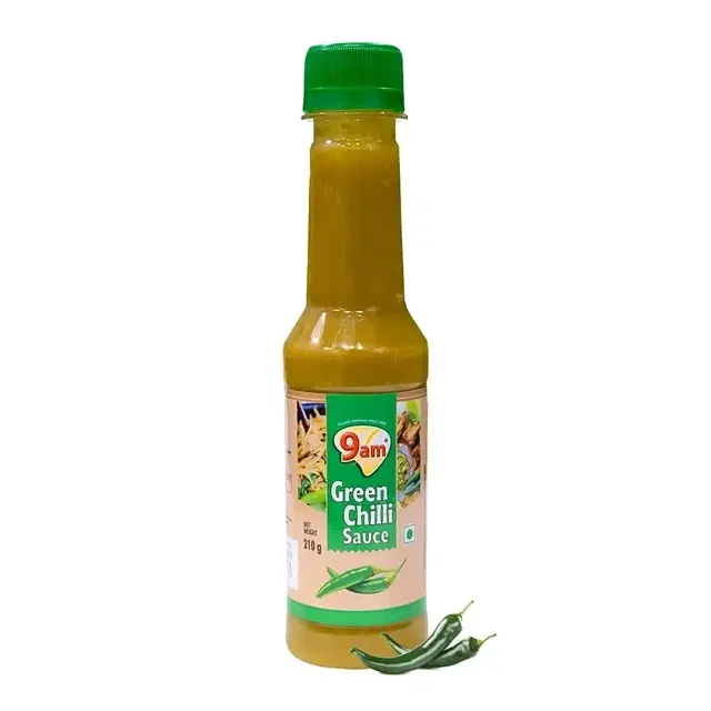 9 Am Green Chilli Sauce 210 g