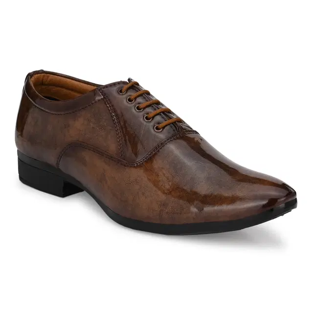 Formal Shoes for Men (Brown, 6)