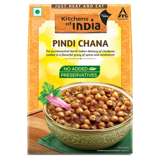 Kitchens Of India Ready To Eat Pindi Chana 285 g