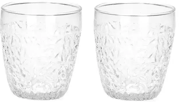Liquor cum Cocktail Glasses, Transparent, 200 ml, Pack of 2