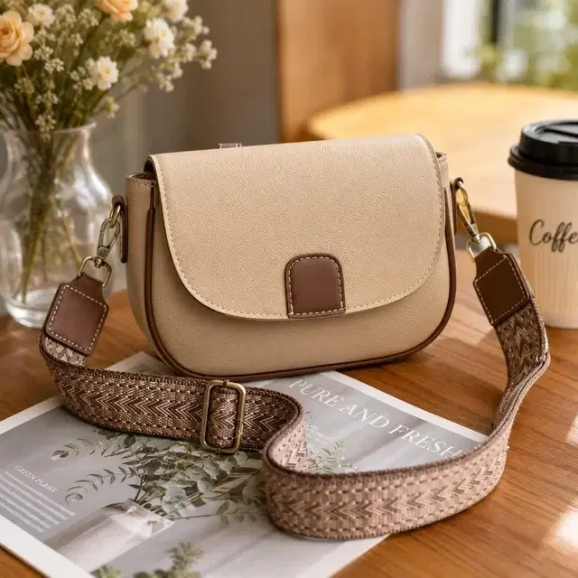Crossbody Bags & Sling Bags for Women (Cream)