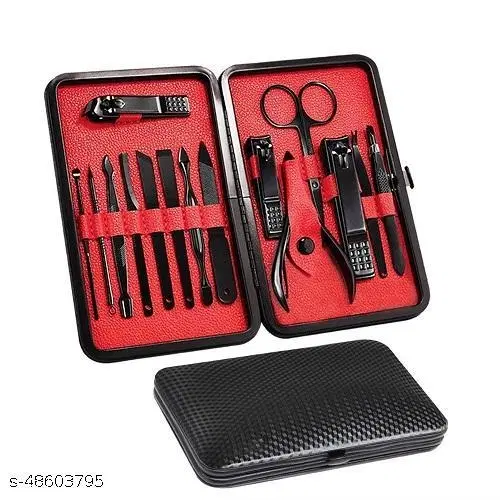 Stainless Steel Manicure & Pedicure Kit, Multicolor, Set of 1