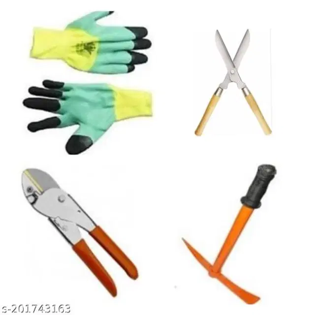 Gardening Tools Set, Multicolor, Set of 4