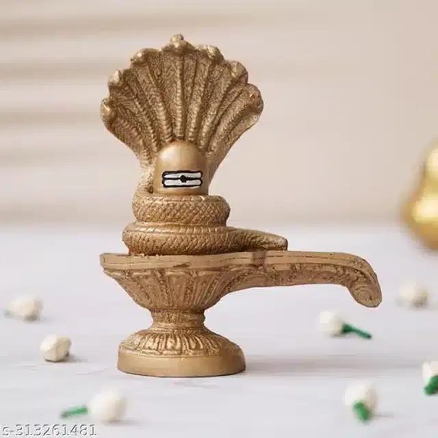 Resin Shivling Idol, Copper