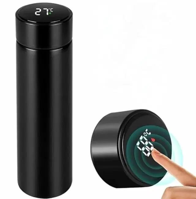 Carbon Steel Water Bottle, Black