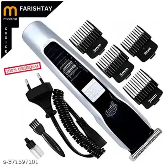 Professional Hair Trimmer for Men & Women, Black