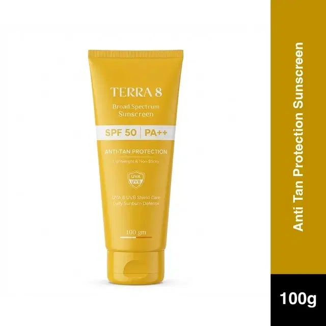 Teraa 8 Face Anti Tan Protection Sunscreen 100g