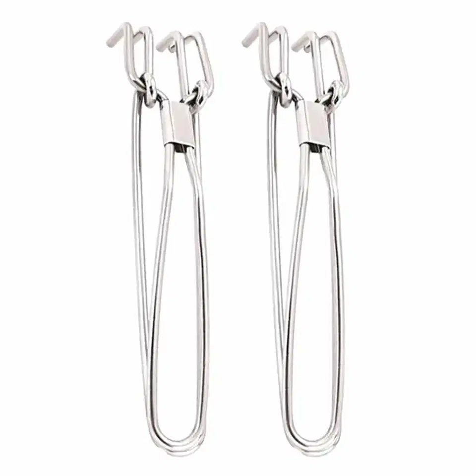 Oc9 Stainless Steel Utility Pakkad For Kitchen, Pack Of 2